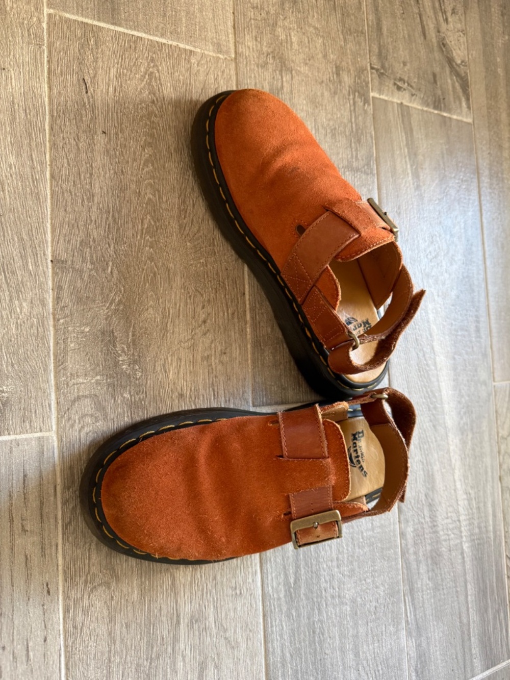 Orange Dr. Martens Jorg - Picture 3 of 4